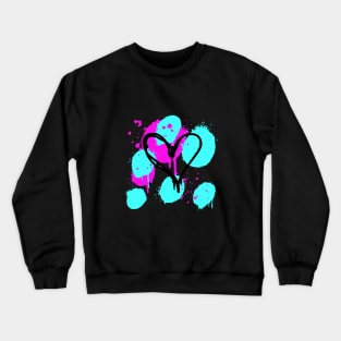 Graffiti Love Crewneck Sweatshirt